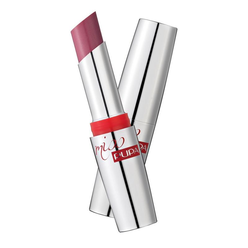 Pupa Miss Pupa lipstick in shade 206, 2ml, with a sleek lipstick tube and vibrant color visible in the image.