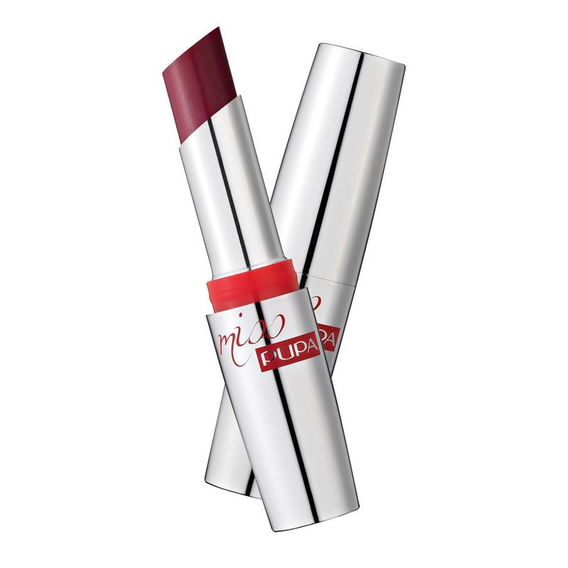 Pupa Miss Pupa lipstick in shade 309, 2ml, featuring a sleek tube and vibrant color for elegant makeup looks.