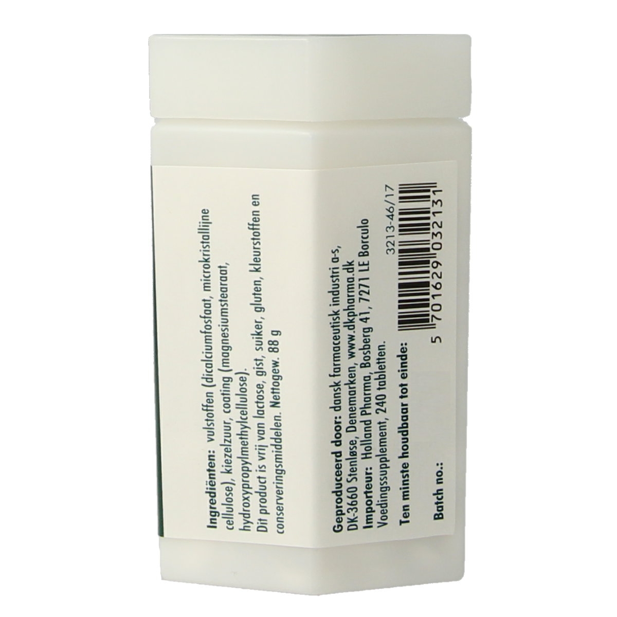 Berthelsen Silicium 20mg mineral supplement bottles with 240 tablets, showing the product label and packaging.