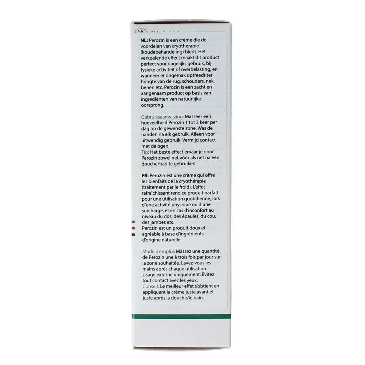 TC Curasense Perozin muscle and joint care gel in a 100ml bottle, designed for muscle and joint relief.