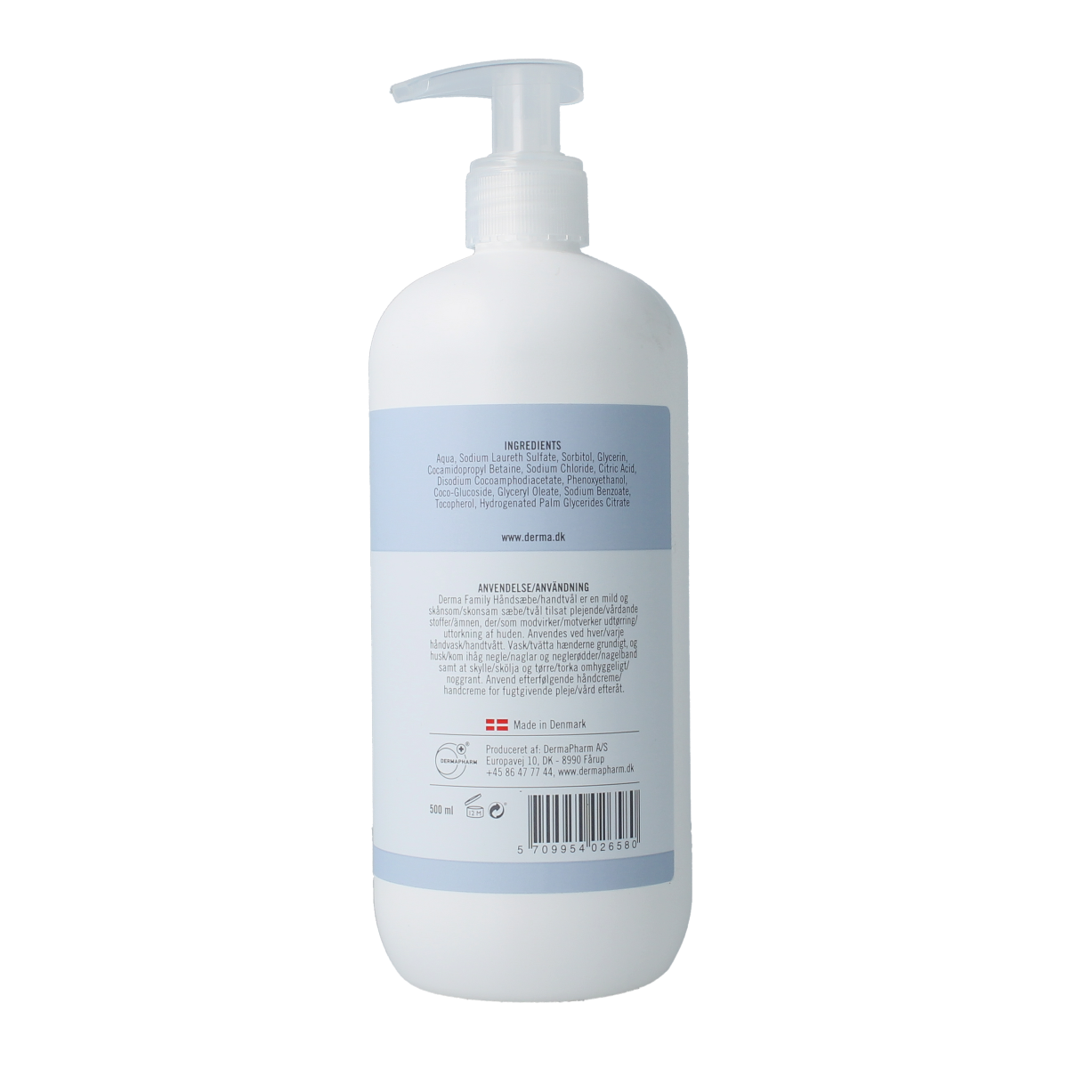 Derma Family handsoap 500.00 Milliliter