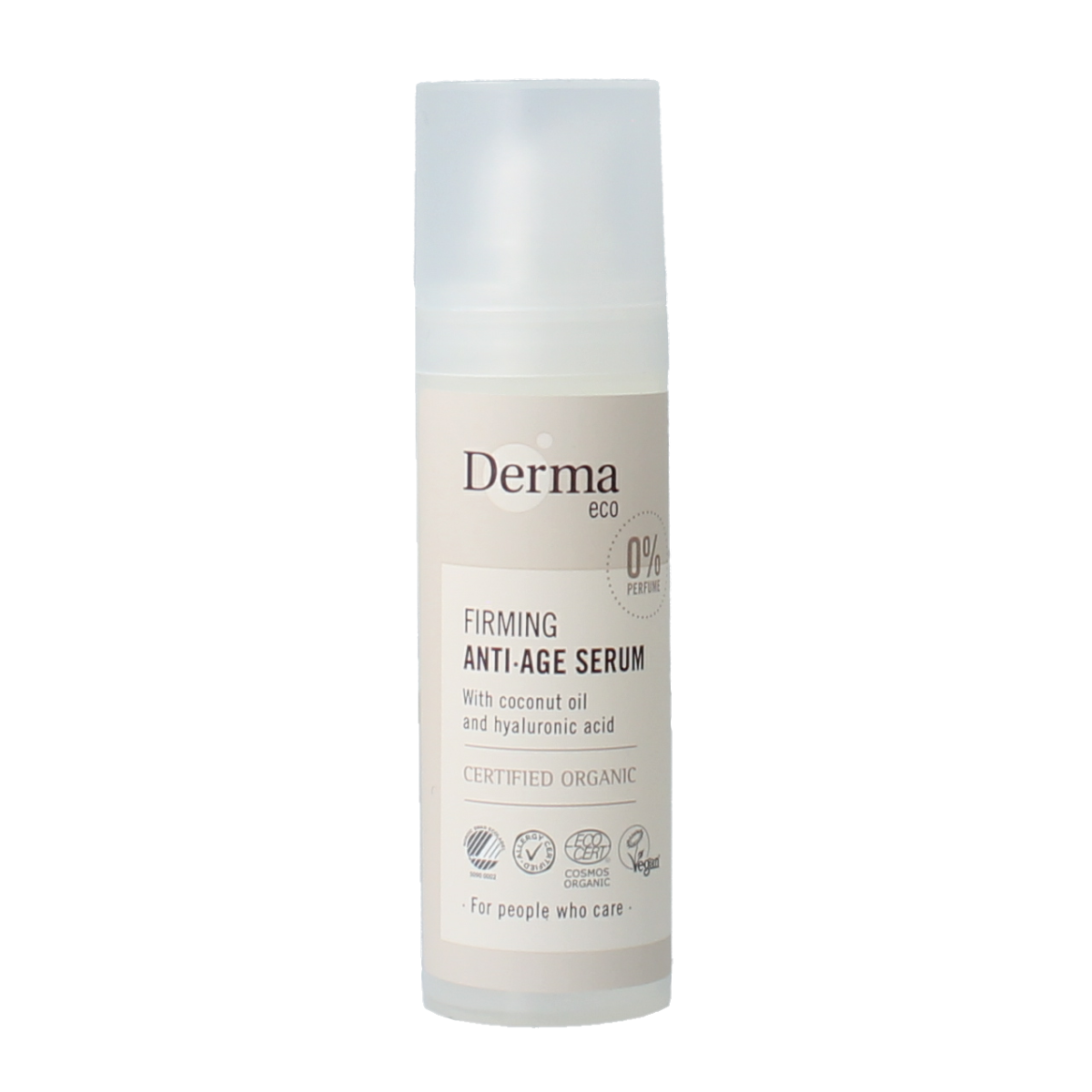 Derma Eco anti-age serum in 30ml bottle, facial skincare product with sleek packaging and dropper for youthful skin.