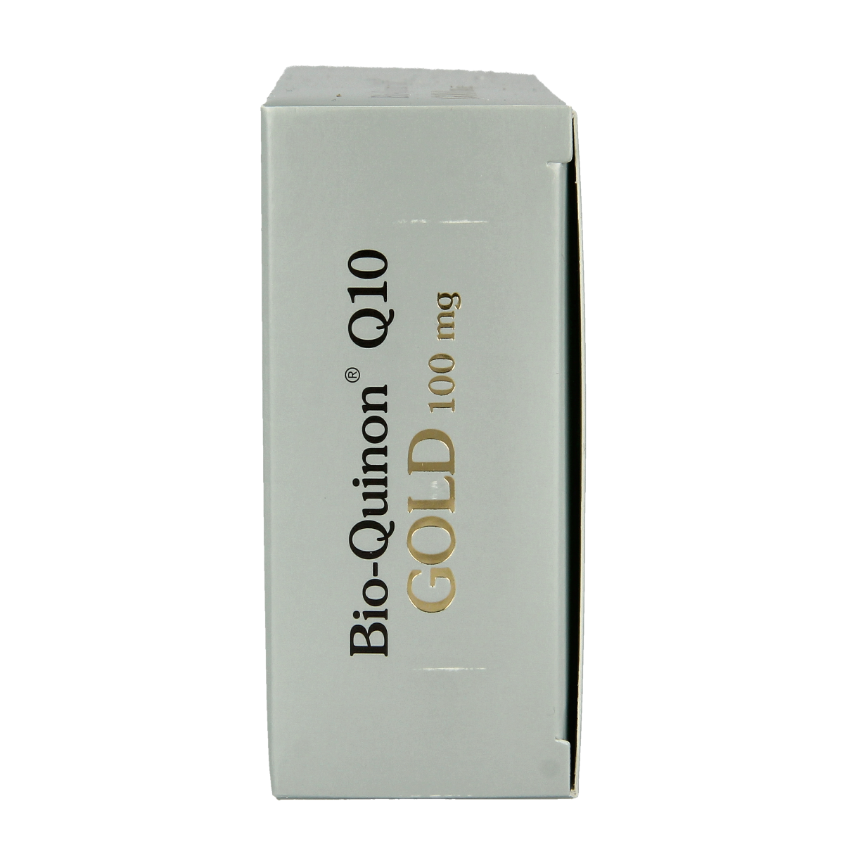 Pharma Nord Bio Qinon Q10 Gold 100mg capsules, showing a bottle of 90 vitamin capsules for energy support.