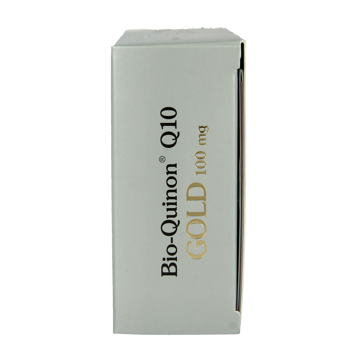 Pharma Nord Bio Q10 Gold 100mg capsules, vitamin supplement with 90 capsules, showing the product bottle and label.