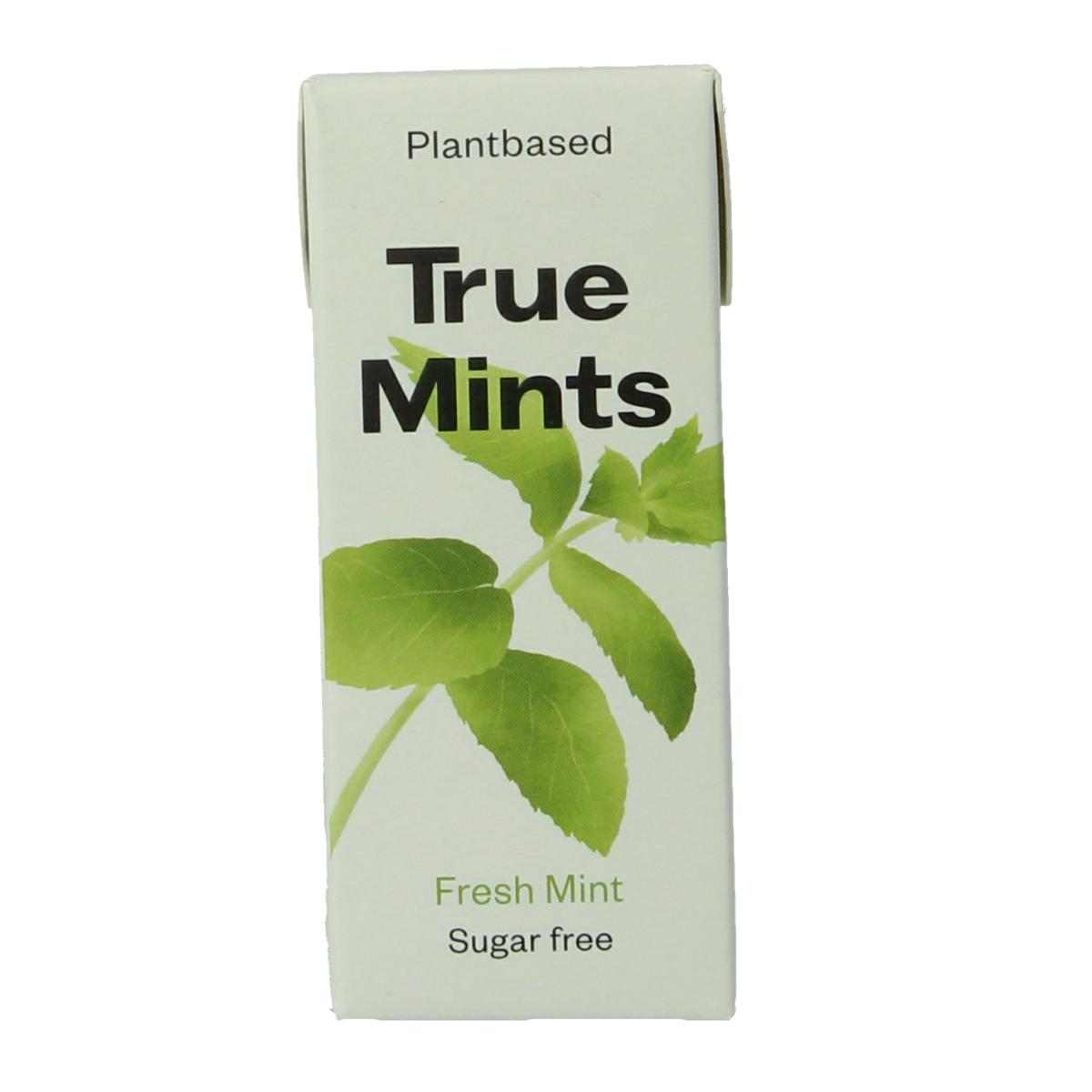 True Mints Fresh mint sugar-free candies in a 13-gram package, featuring bright green mints and colorful packaging.