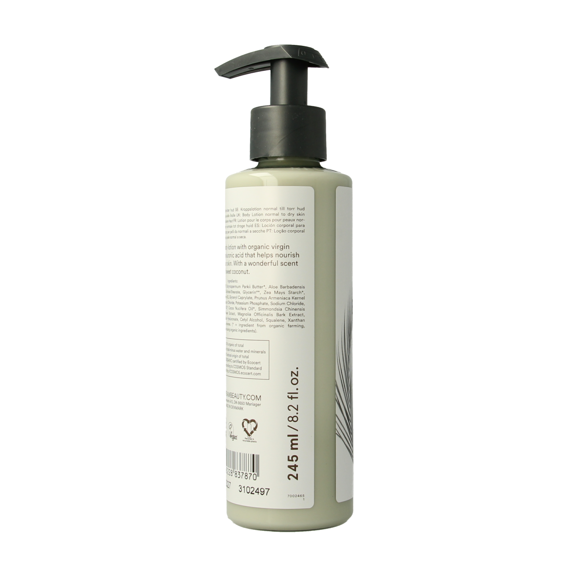 Urtekram Kokosnoot bodylotion 245.00 Milliliter
