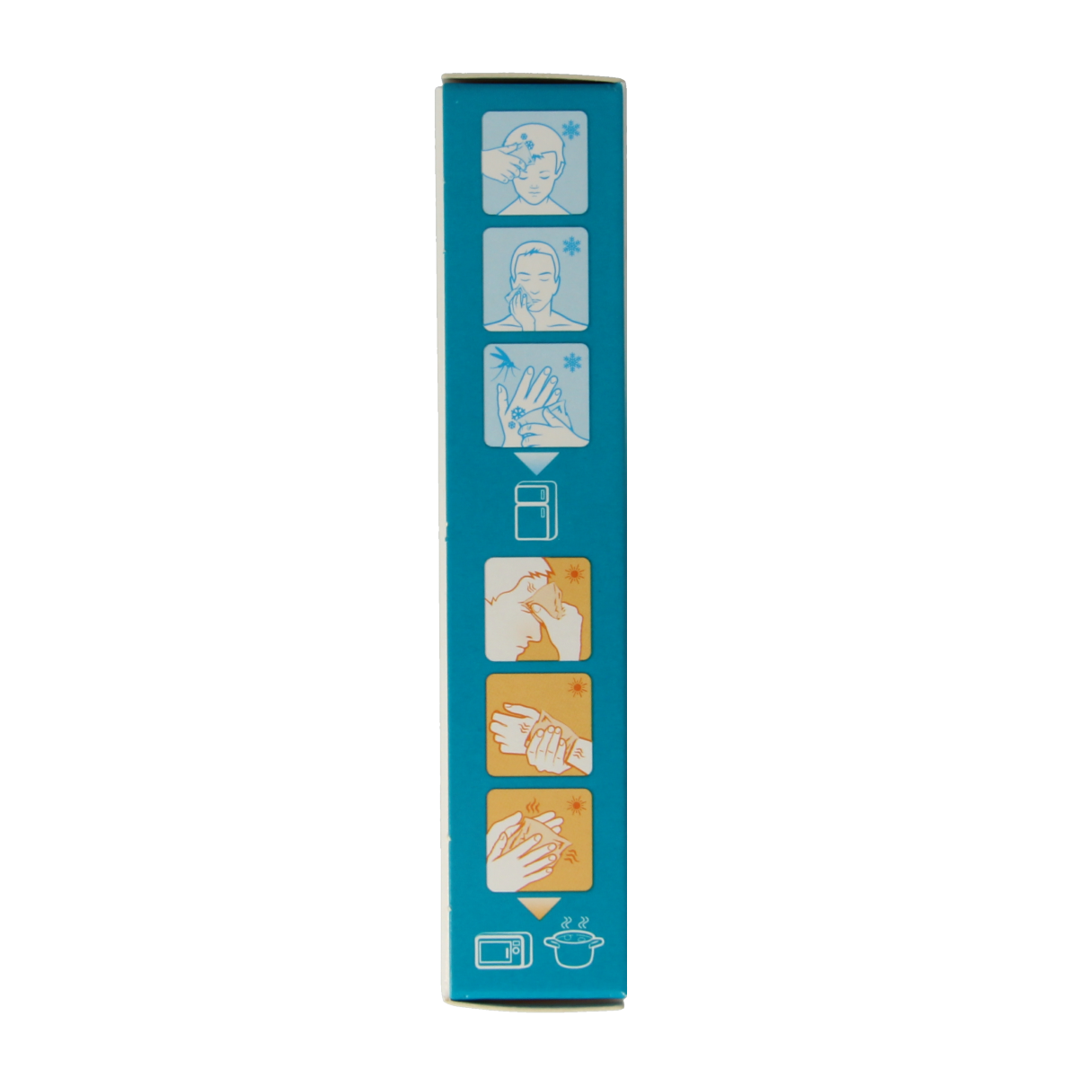 Nexcare Cold Hot Pack Mini 11x12cm warm and cold compress for pain relief, shown in the image.