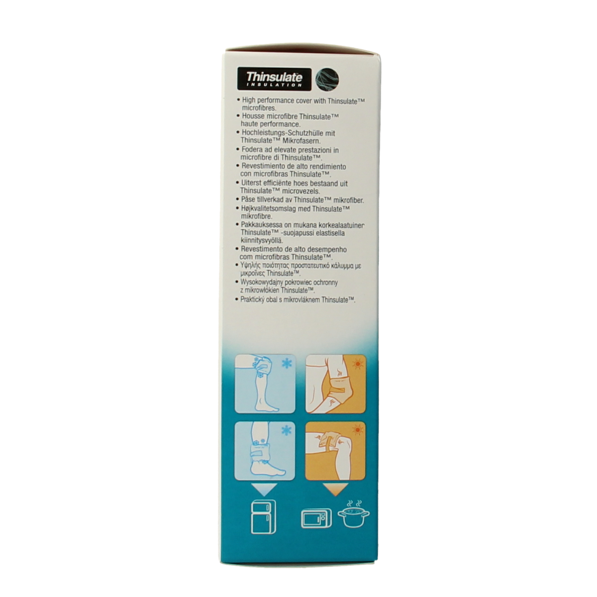 Flexible Nexcare Cold and Hot Therapy Pack for soothing warmth or cold compresses, designed for targeted pain relief.