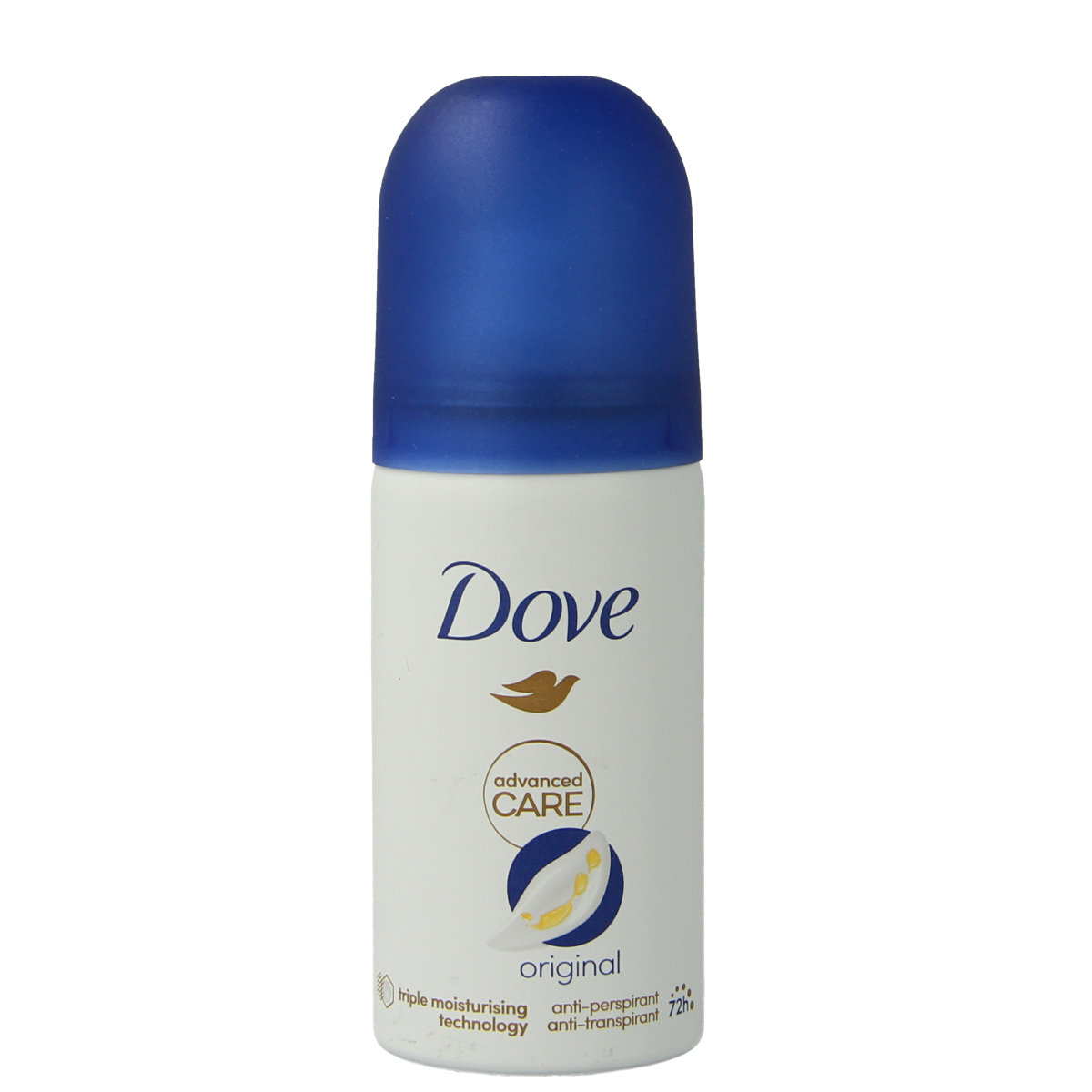 Dove deodorant spray mini 35ml, original scent, compact deodorant with spray nozzle, ideal for on-the-go freshness