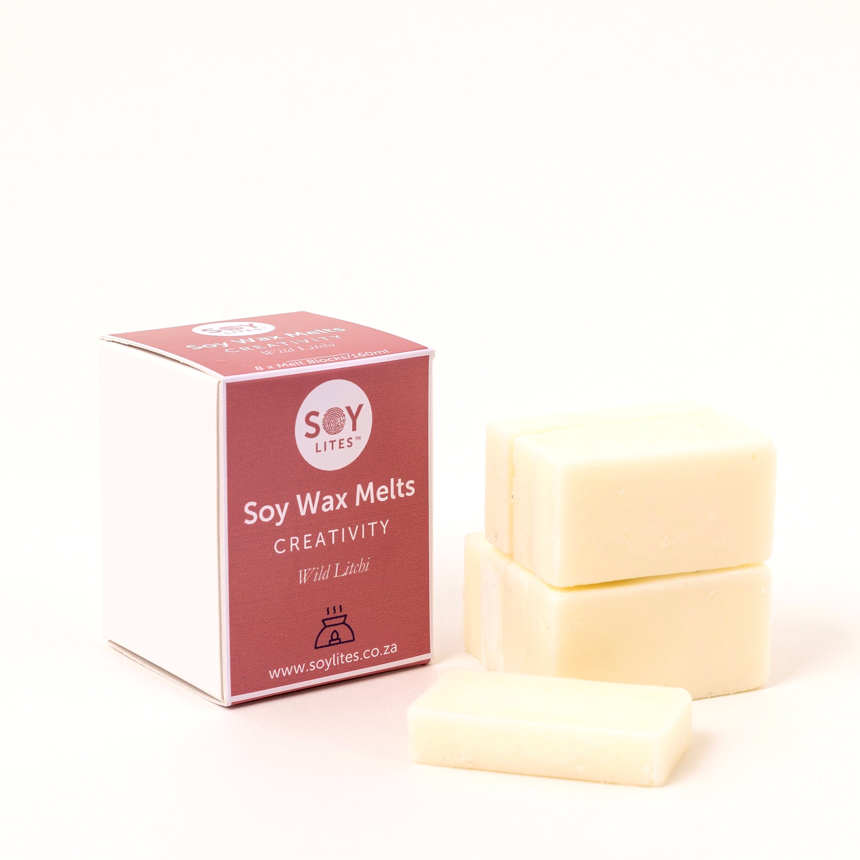 Soylites Soya wax melts creativity set of 8, candles with colorful packaging and wax melts for home fragrance.