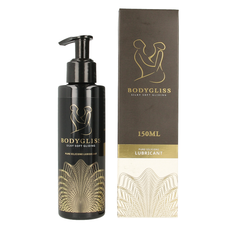 Bodygliss Silky Soft Gliding lubricant in 150ml bottle, smooth and silky personal lubricant for intimate use.