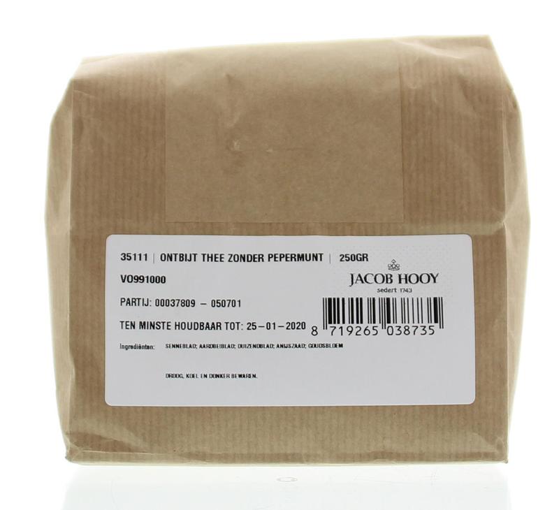 Jacob Hooy Ontbijtthee zonder pepermunt 250.00 Gram