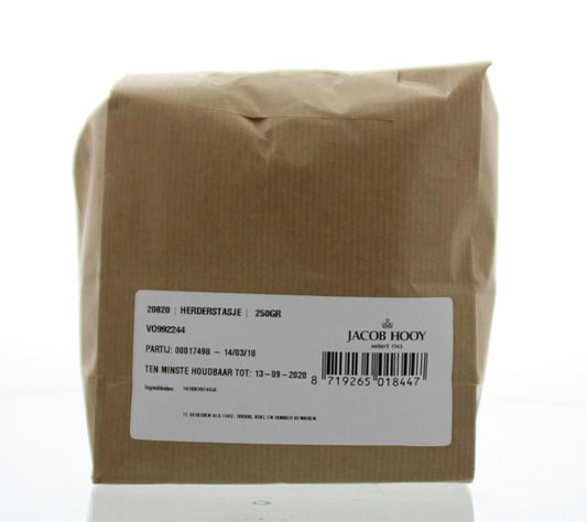 Jacob Hooy Herderstasje herbal seasoning mix in 250g packet, featuring a blend of herbs, salts, and meal spices.