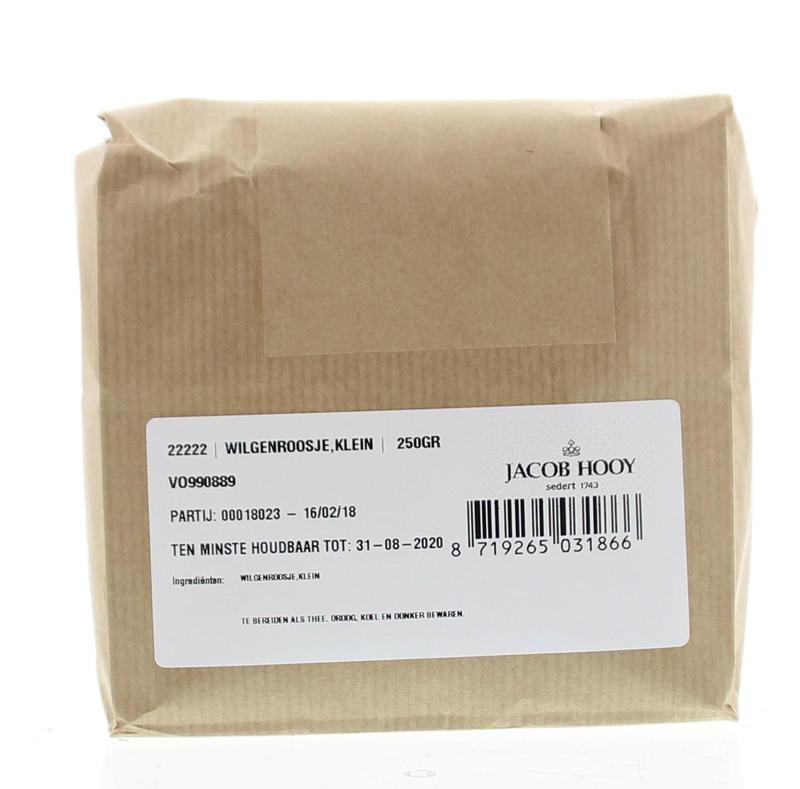 Jacob Hooy Wilgenroosje kruiden en zoutmix in 250g verpakking, fresh dried herbal blend for cooking and seasoning.