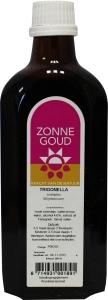 Zonnegoud Trigonella complex kruidenpreparaat in 200ml fles, herbal tonic with Trigonella for wellness and health support.