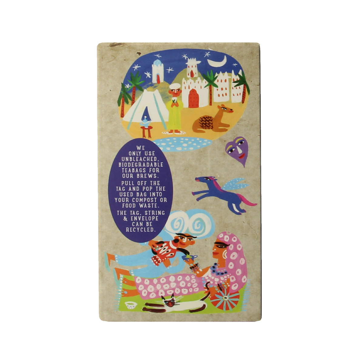 Ministry Of Tea The Big Sleep Bio herbal tea bags in a box, relaxing caffeine-free tea for bedtime comfort.