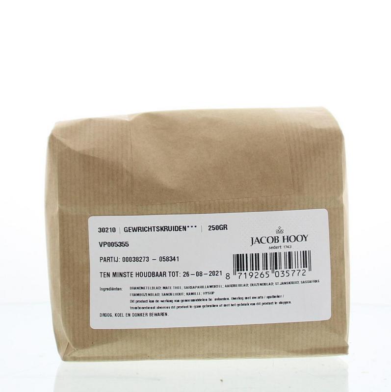 Jacob Hooy Gewrichtskruiden in een 250 gram voorraadpot, kruidenmix voor gewrichtsgezondheid, met kruiden en specerijen