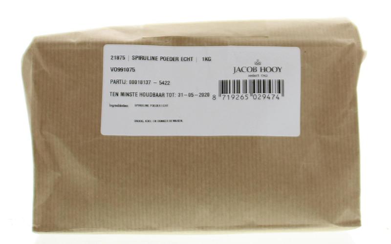 Jacob Hooy Spirulina poeder 1.00 Kilogram