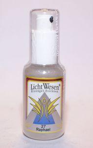 Lichtwesen Raphael tinctuur bottle, 30ml, in a clear glass container with label, used for spiritual and holistic practices.
