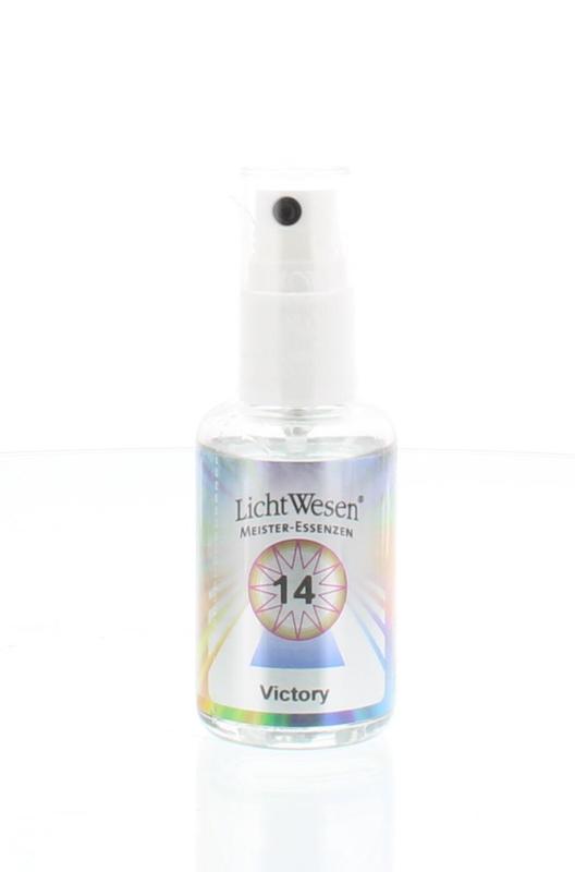 Lichtwesen Victory tinctuur bottle, 30ml, with dropper cap, used for spiritual practices and holistic wellness.