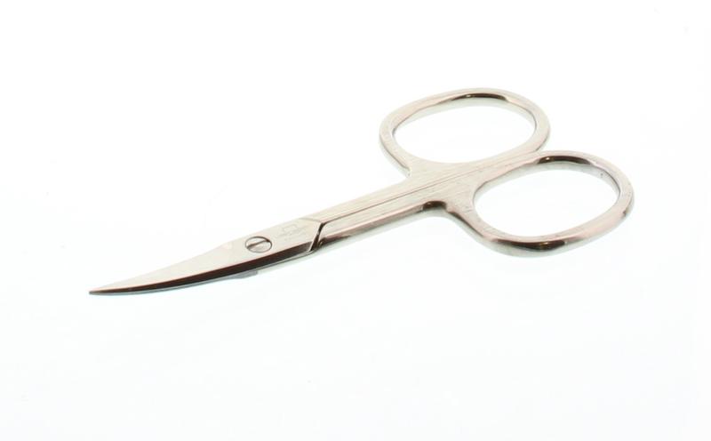 Malteser bent nail scissors for manicure and pedicure, stainless steel, model 5882/2, 1.00 piece, high-precision grooming tool.