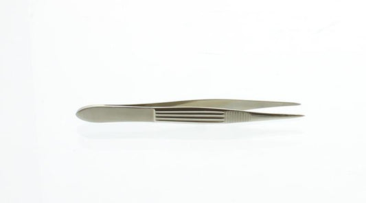 Malteser steel tweezer, 8cm long, model 5499/6, for precision handling in steelware tasks, shown in image.