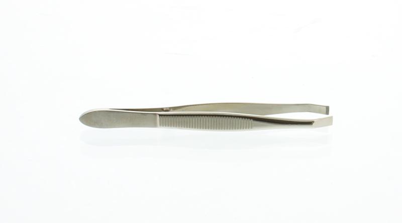 Malteser steel tweezers 8cm model 427-3/10, precision craft tool, stainless steel, suitable for detailed work.