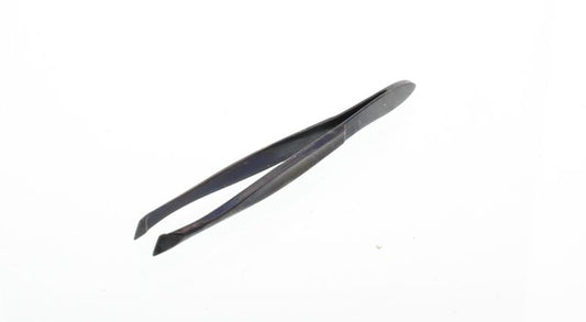 Malteser stainless steel tweezers, 8cm long, with a precision tip, ideal for detailed handling in steelware applications.