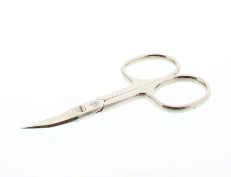 Malteser 9cm curved nail scissors for manicure and pedicure, compact grooming instrument, stainless steel, brand Malteser.