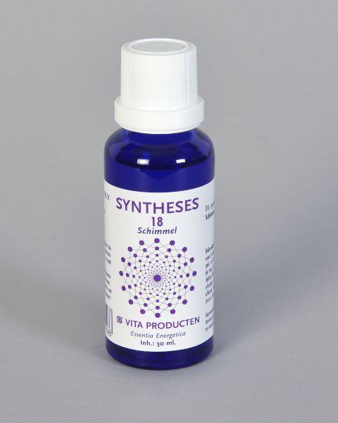 Vita Syntheses 18 Schimmel herbal preparation in a 30ml bottle, part of Vita's herbal supplement range.