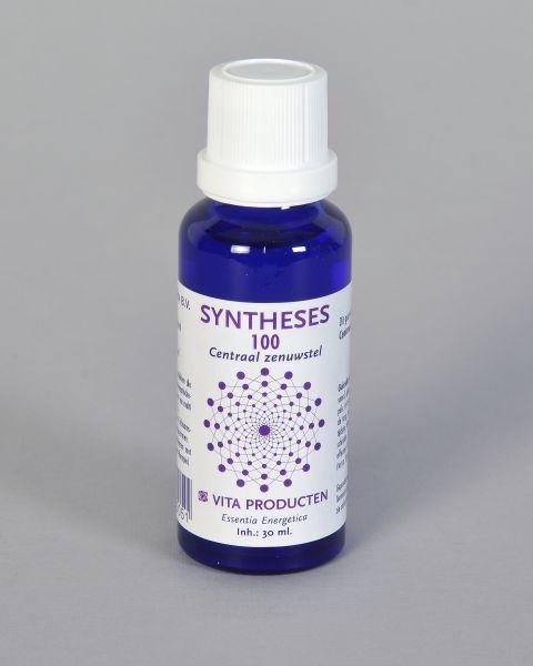 Vita Syntheses 100 centraal zenuwstelsel kruidenpreparaat in 30ml fles, herbal supplement for nervous system support.