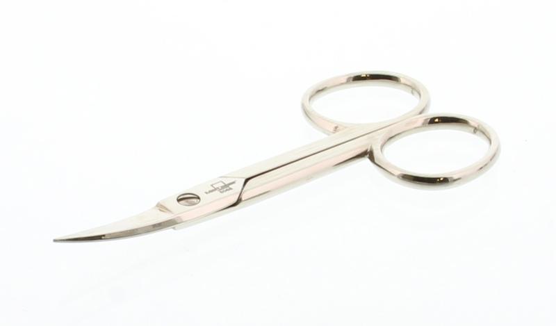 Malteser Nagelschaartje gebogen OV 5068/32 manicure and pedicure tool, stainless steel, for precise nail trimming.