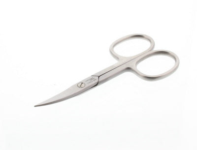 Malteser Nagelschaartje gebogen 9cm, manicure and pedicure instrument, stainless steel nail scissors, single piece