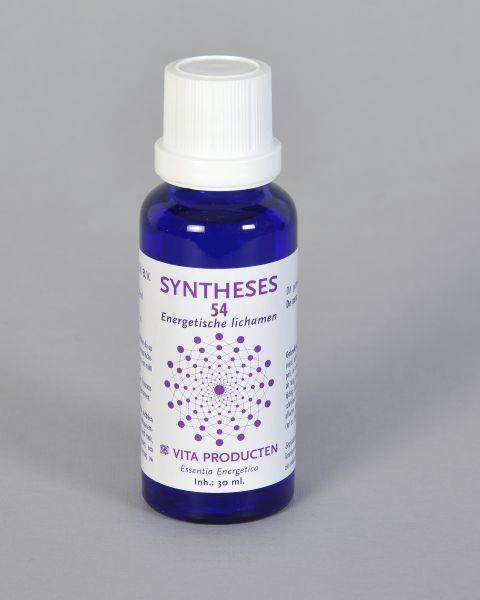 Vita Kruidenpreparaten Vitusynth 54 energetische lichamen, 30ml bottle with herbal extract, natural herbal supplement product