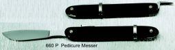 Malteser pedicure instrument 14cm for manicure and pedicure, polished stainless steel, used for foot and nail care.
