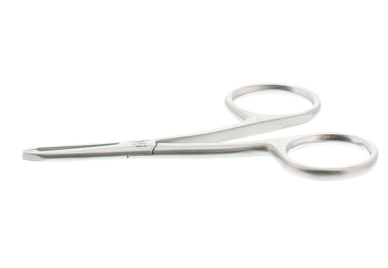 Malteser Pincet scharen smal mat in staalwaren, featuring precise small cutting edges for detailed work.