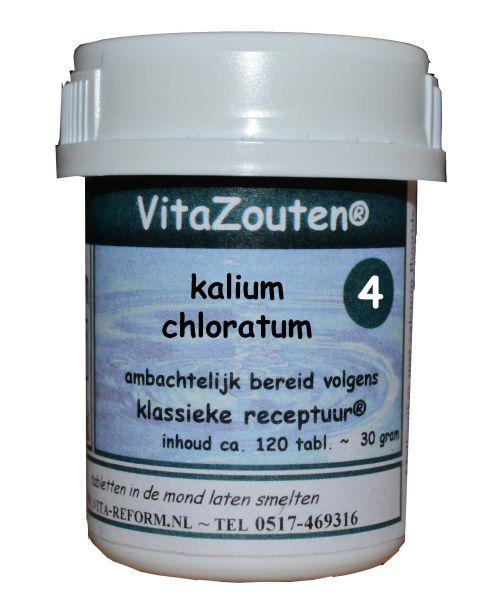 Vitazouten Kalium muriaticum chloratum mineral tablets, vitamin supplement, 120 count, natural mineral supplement by Vitazouten