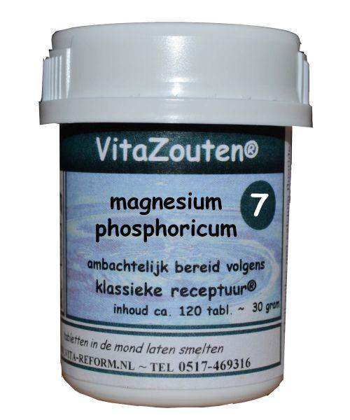 Vitazouten Magnesium phosphoricum mineral supplement tablets, 120 count, natural mineral dietary supplement by Vitazouten.