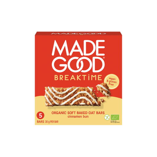Made Good Breaktime bar cinnamon bun bio 5.00 Stuks