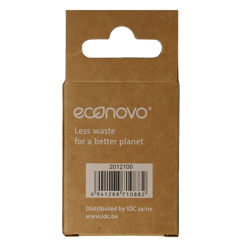 Econovo Gummen, set of 2, office supplies, showing two green and pink rubber erasers for writing and drawing.