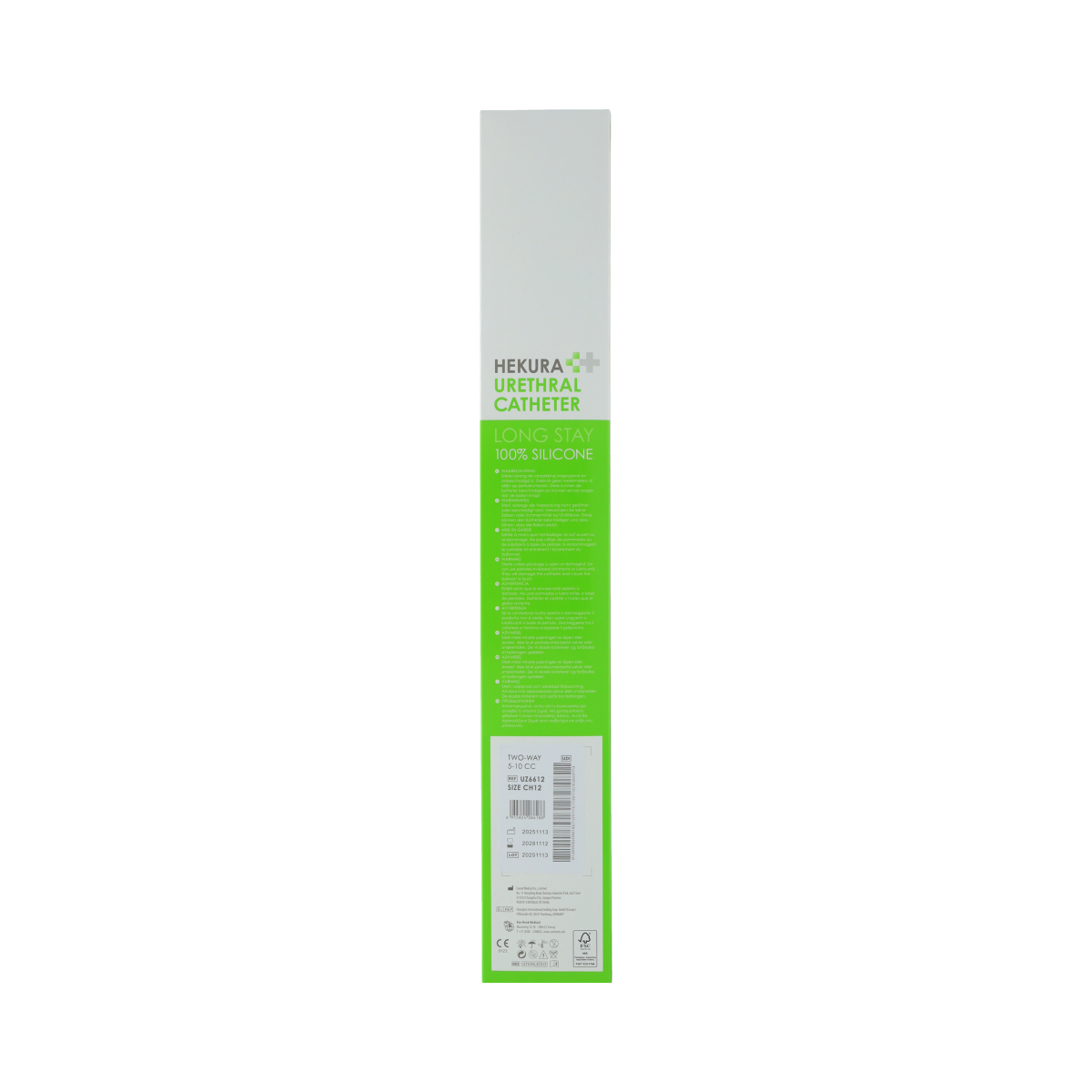 Hekura Catheter 100% siliconen CH12 1.00 Stuks