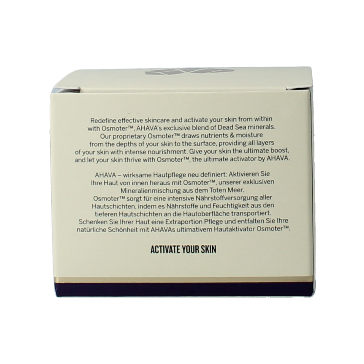 Ahava Age Control Even Tone Sleeping Cream in 50ml jar, facial skincare product for evening skin tone and anti-aging benefits