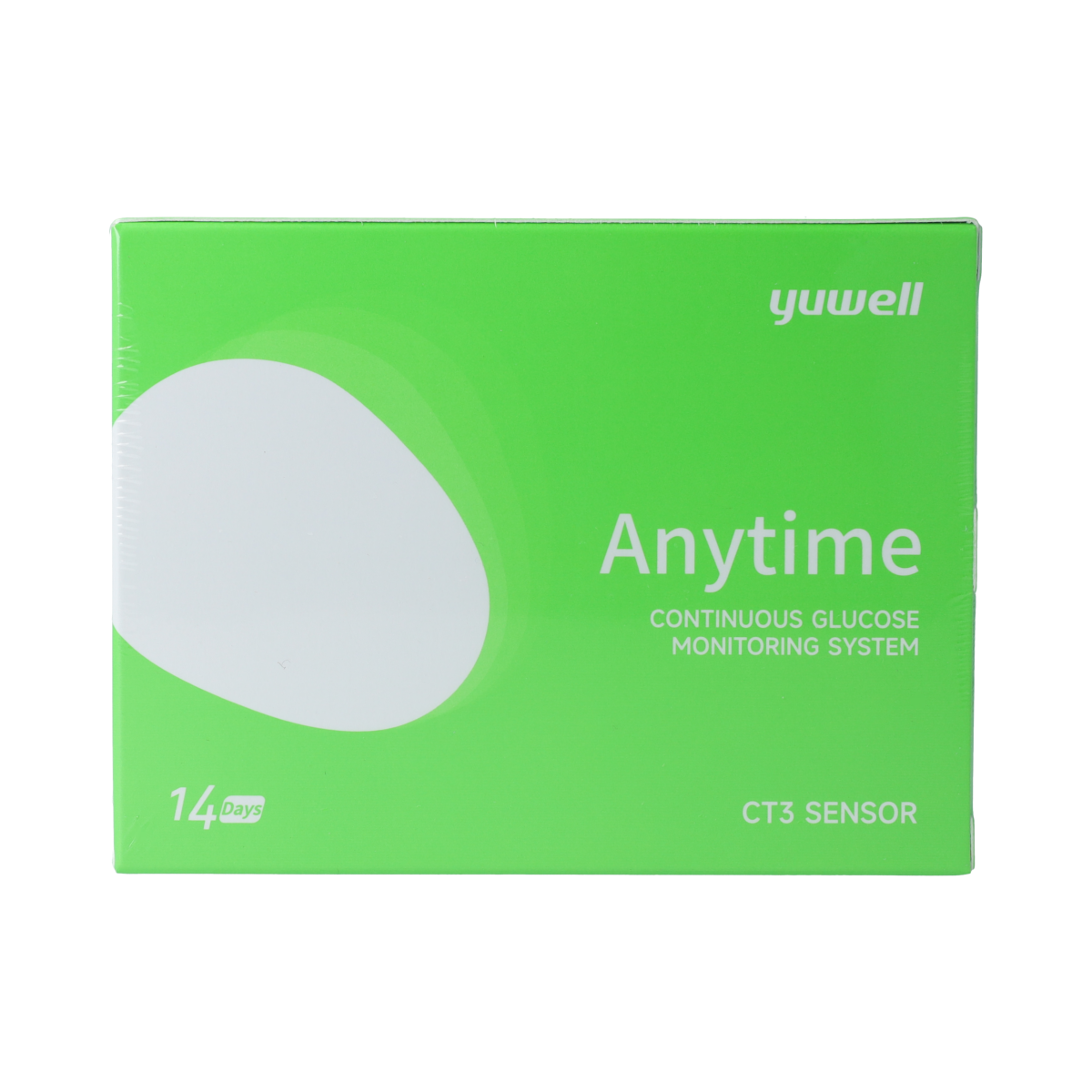 Yuwell Anytime Glucose Sensor CT3 (voor 14 dagen) 1.00 Stuks