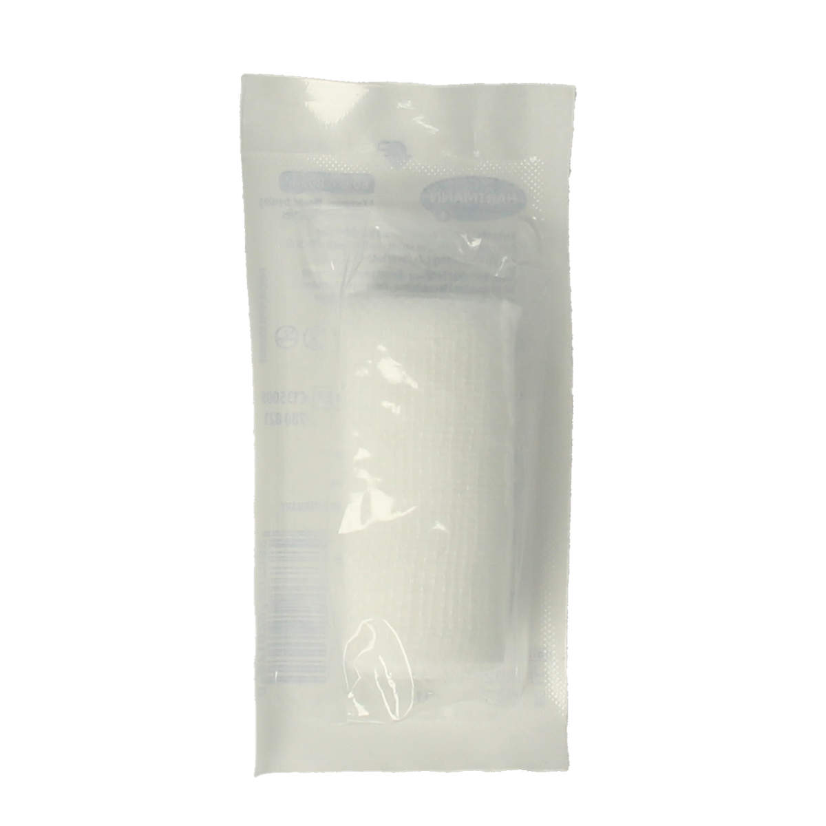 Hartmann small wound dressing 6x8 cm, sterile first aid bandage, suitable for minor cuts and injuries.