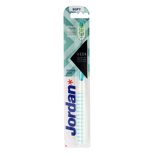 Jordan Tandenborstel individual clean soft 1.00 Stuks