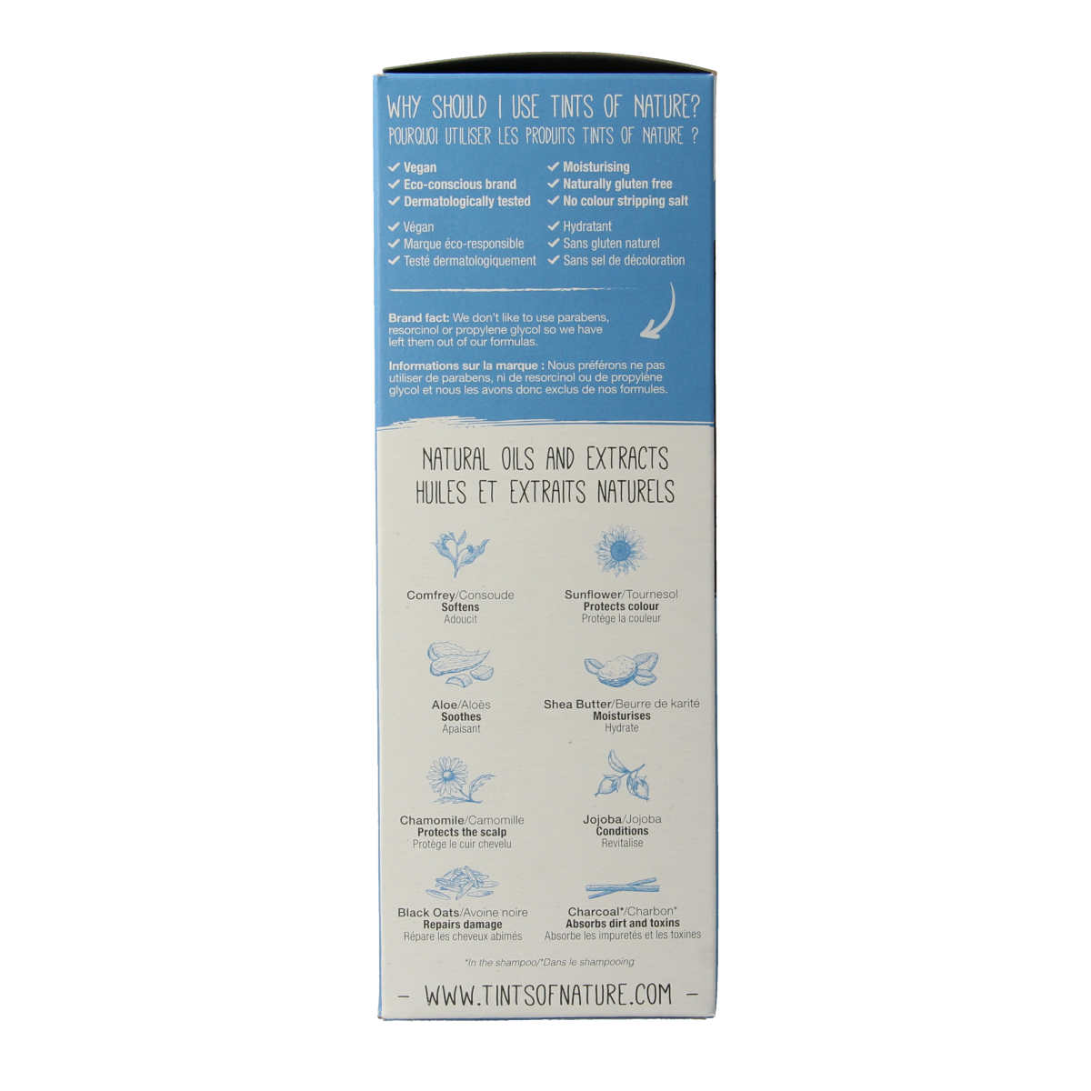 Tints Of Nature 4CH chocolade hair coloring product in 130ml bottle, natural brown hair dye by Tints Of Nature