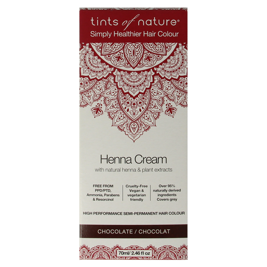 Tints Of Nature Henna cream chocolate semi permanent 70.00 Milliliter