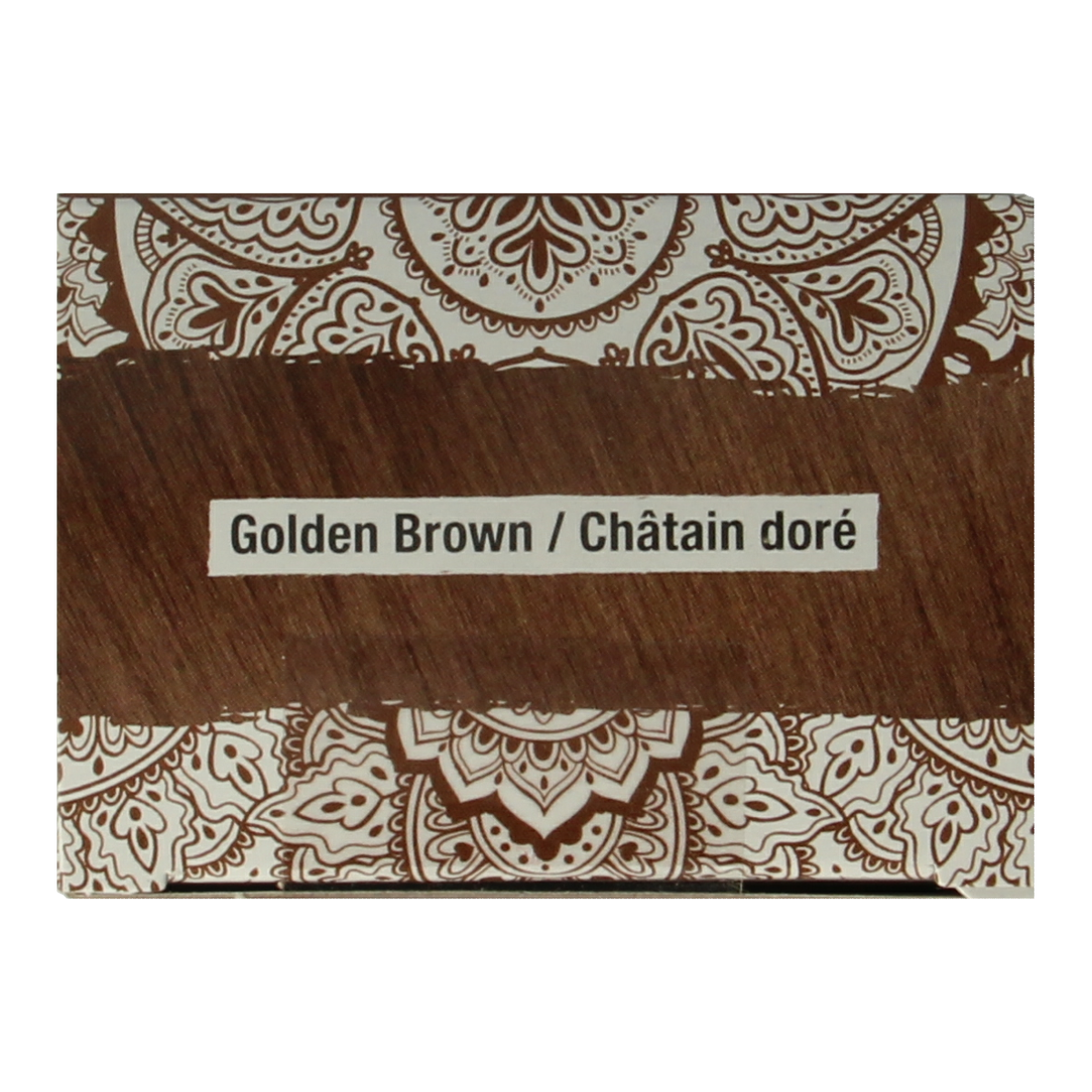Tints Of Nature Henna cream in golden brown, semi-permanent hair coloring, 70ml bottle with creamy texture and natural ingredients.