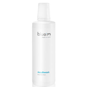 Bluem Mouthwash in a 500ml bottle, a blue-tinted mouth rinse for freshening breath and oral hygiene.