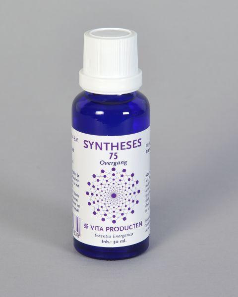 Vita Syntheses 75 overgang herbal supplement in a 30ml bottle, natural herbal preparation by Vita.